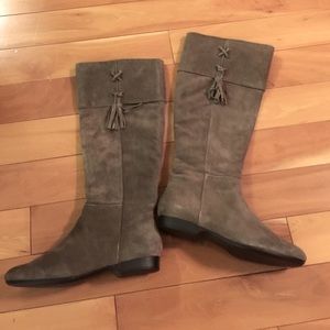 Enzo Angiolini suede boots.